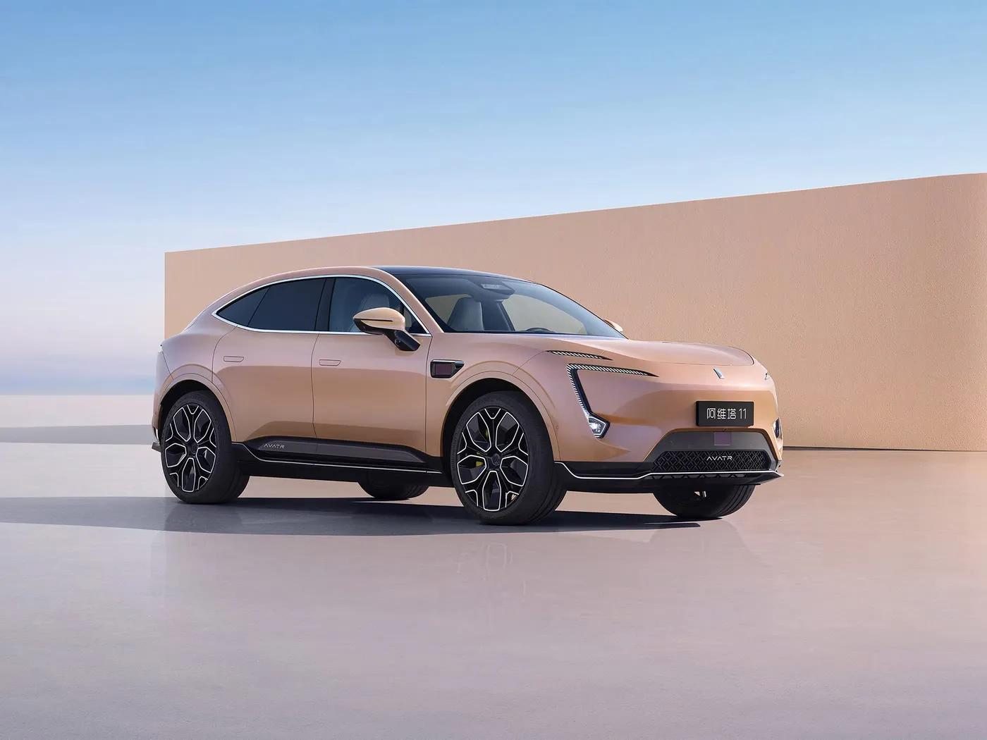 Avatr 11 Yüksek Teknoloji Elektrikli SUV Coupe 4WD EV Motorlu Yeni Enerji Aracı