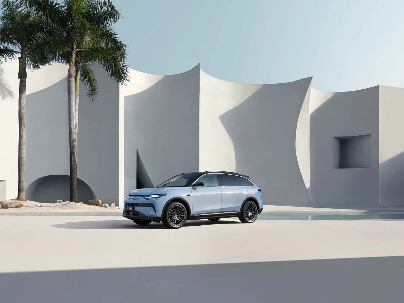 Leapmotor C11 Konfor Versiyonu Hibrit Elektrikli SUV PHEV Araba, Genişletilmiş Menzilli Yeni Enerji Aracı