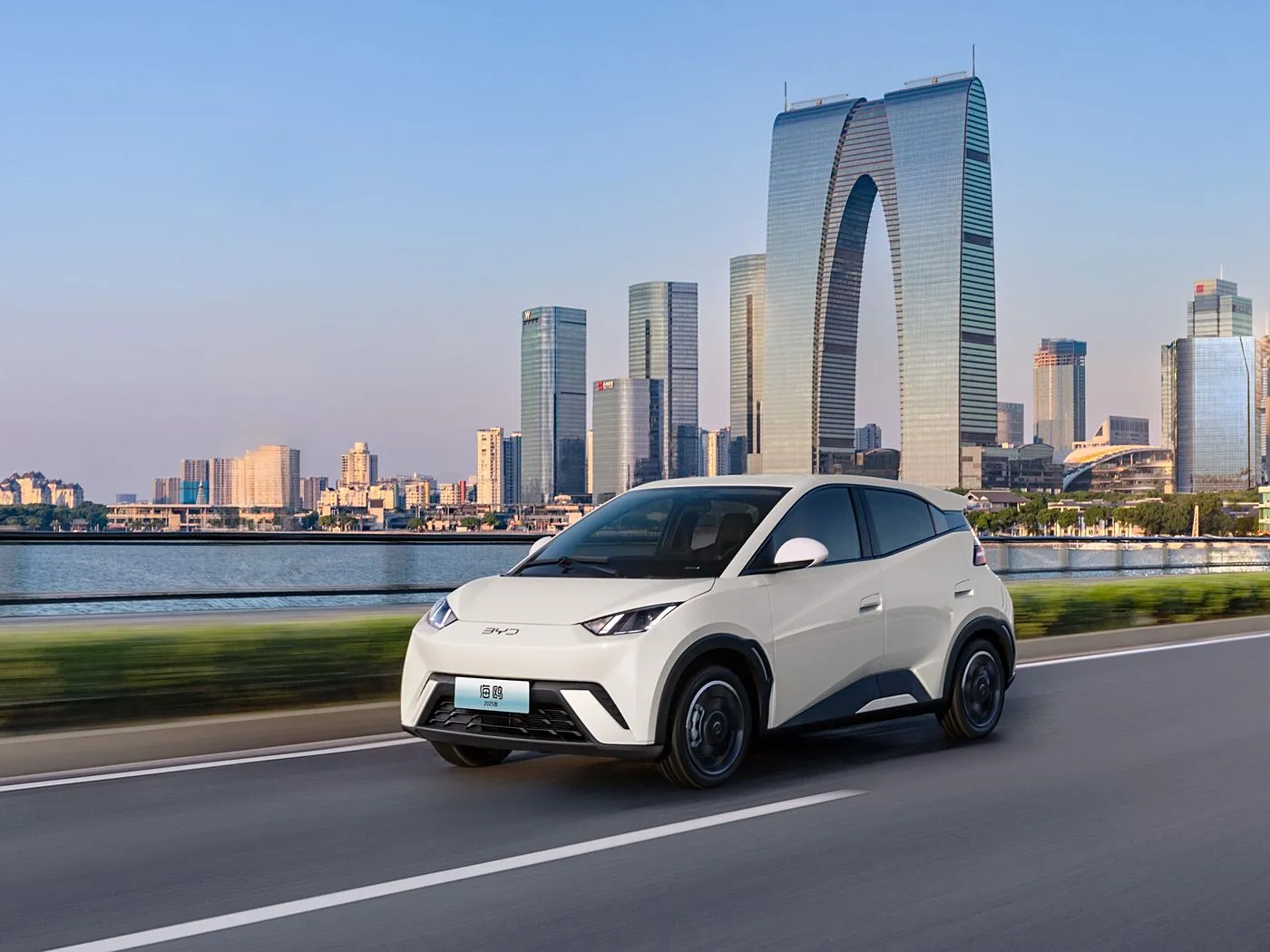 BYD Martı EV Hatchback Mini Akıllı SUV Arka Kameralı Önden Çekişli Lityumla Çalışan Yeni Enerji Aracı Sıcak Satış