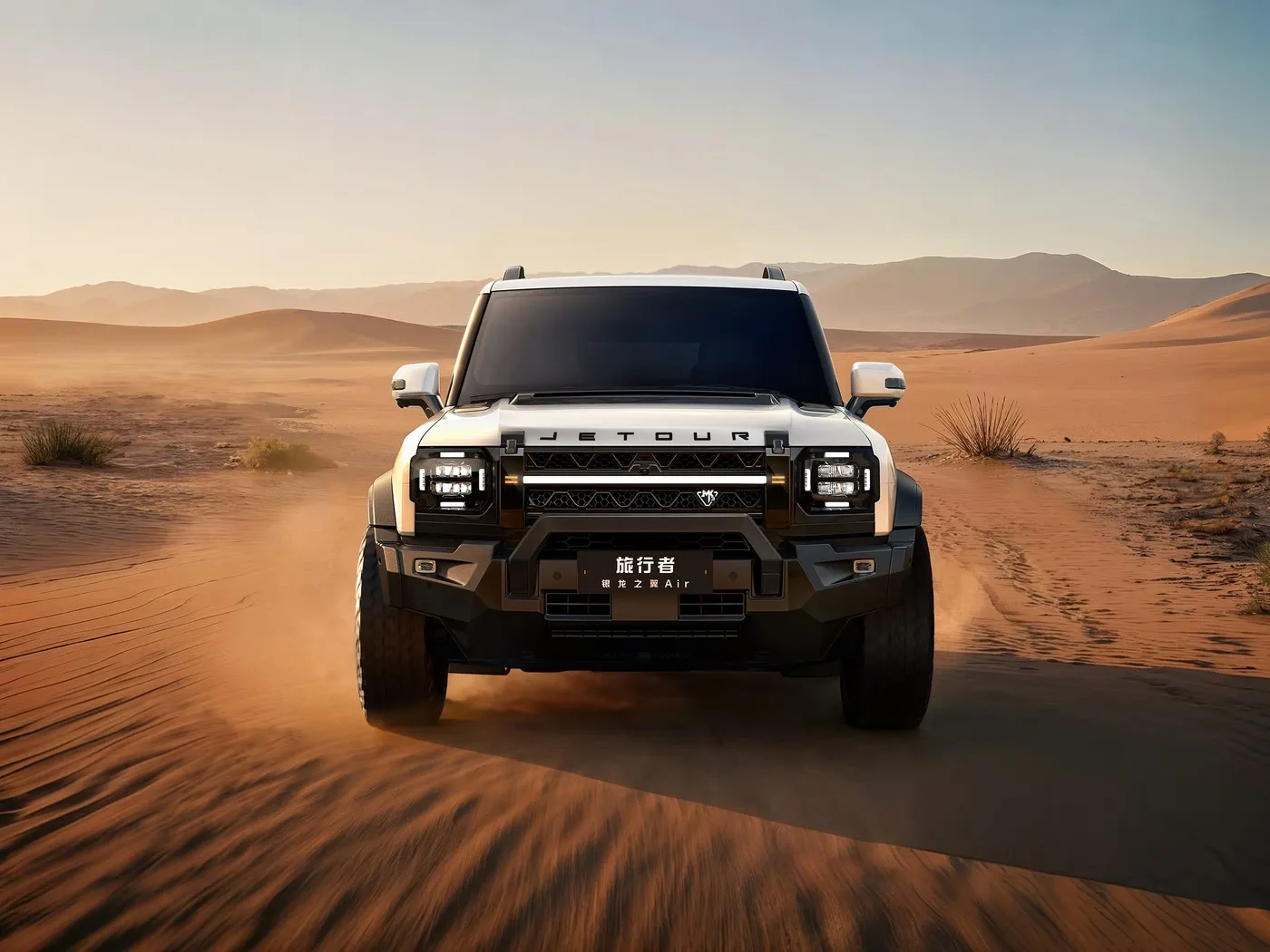 Jetour Traveller Orta Boy SUV Yüksek Hızlı 2.0T Otomatik Sol Turbo Deri Euro VI Gaz Alüminyum Alaşım Yeni