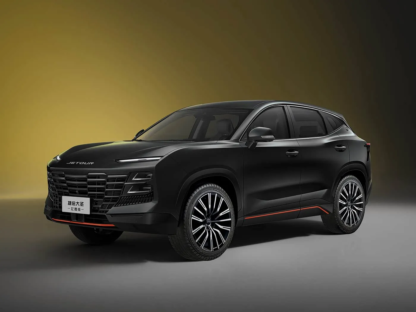 Jetour T2 SUV Hibrit Versiyonu Euro VI Yeni Geliş Hafif Turbo ACC Otomatik Şanzıman Deri Sol Direksiyon