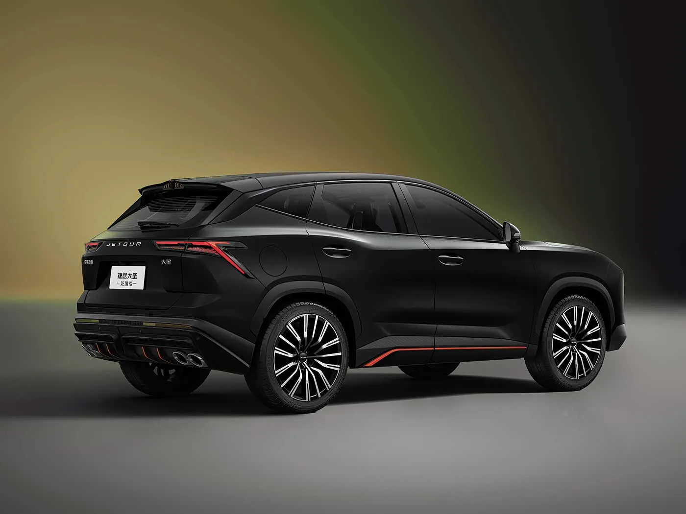 Jetour T2 SUV Hibrit Versiyonu Euro VI Yeni Geliş Hafif Turbo ACC Otomatik Şanzıman Deri Sol Direksiyon