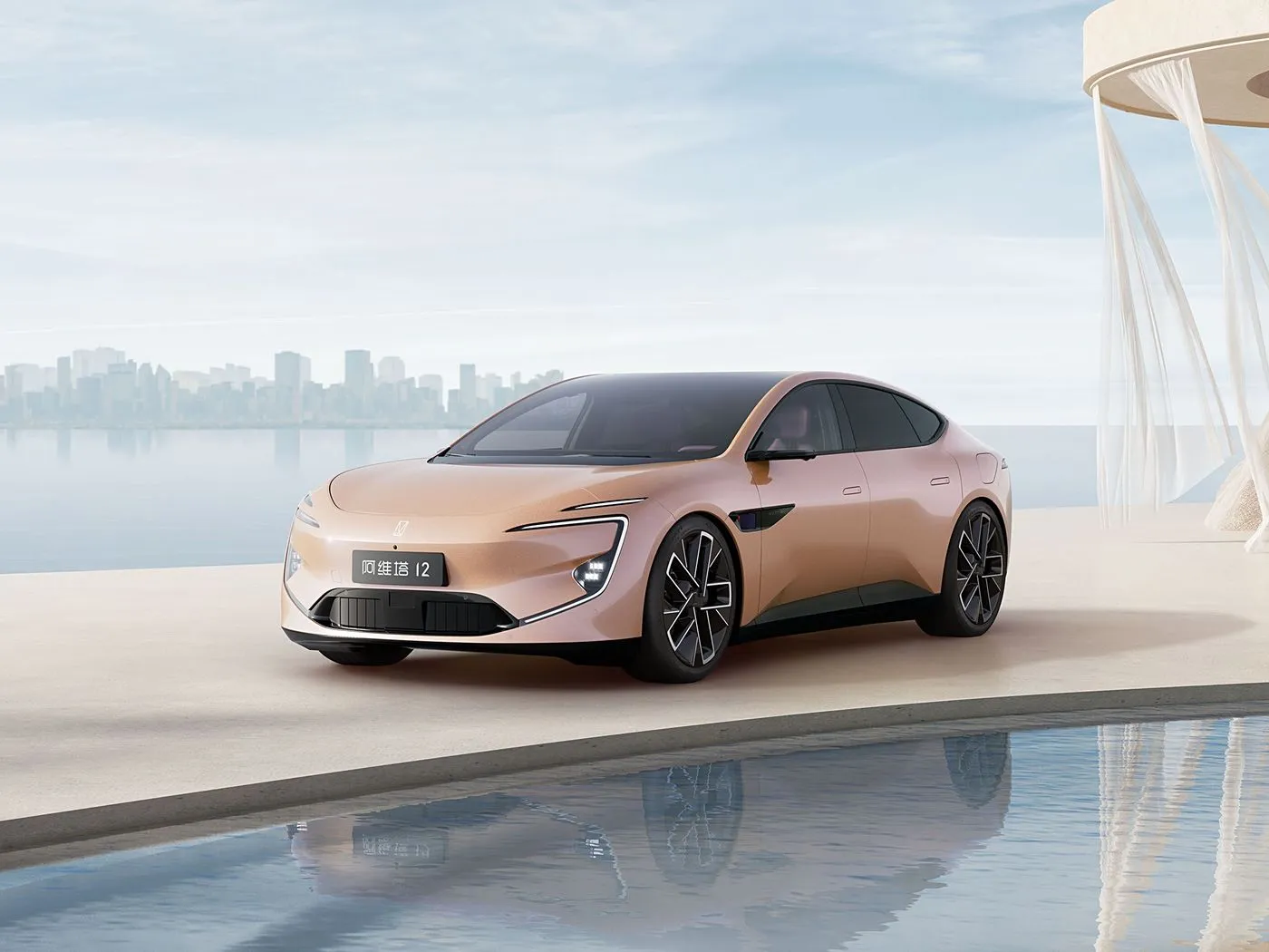 Avita 12 Royal Theater Edition Electric SUV Luxury Pure Electric Vehicle with ADS 3.0 for Premium Driving Experience
