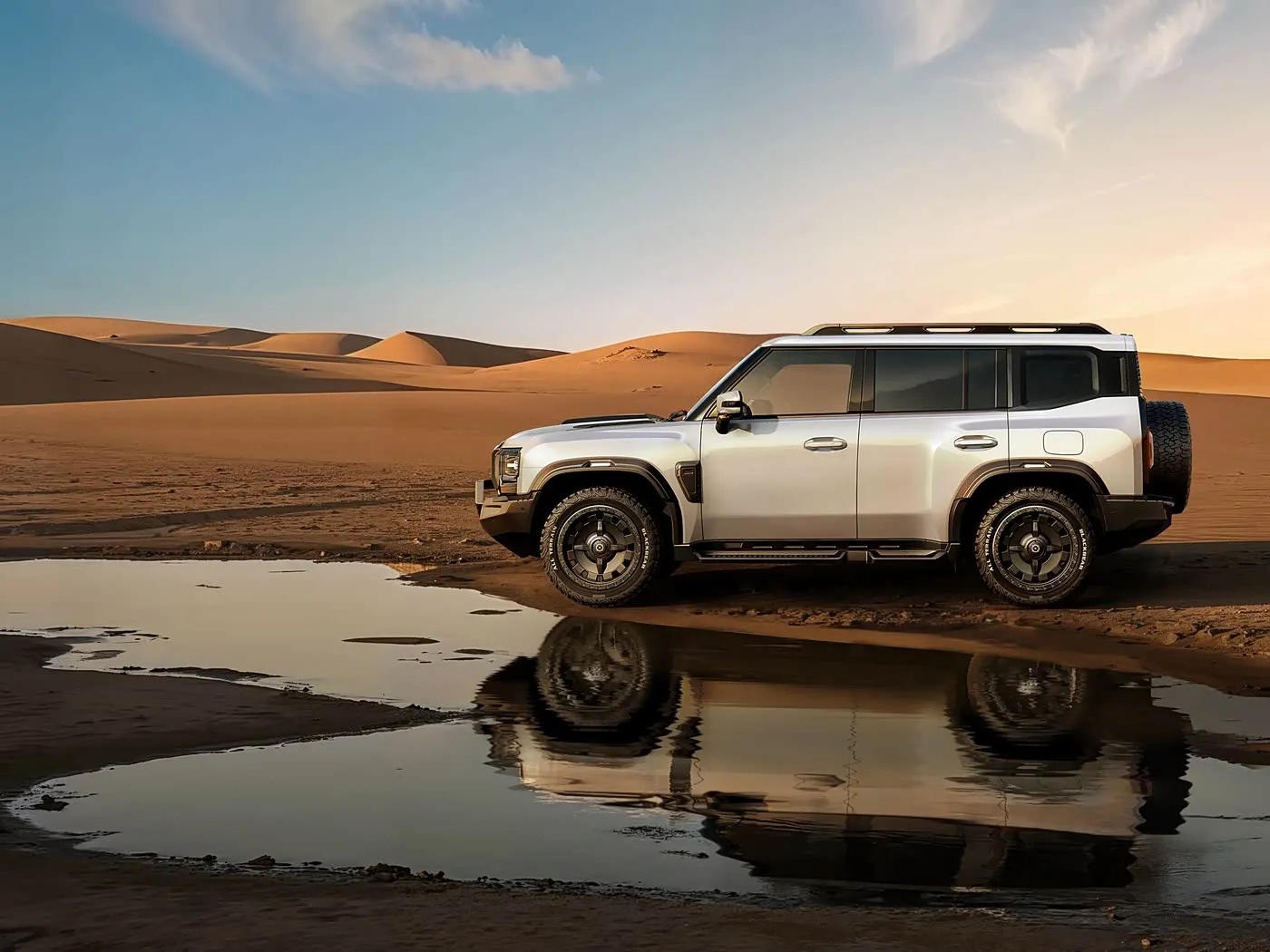 Jetour Traveller Orta Boy SUV Yüksek Hızlı 2.0T Otomatik Sol Turbo Deri Euro VI Gaz Alüminyum Alaşım Yeni