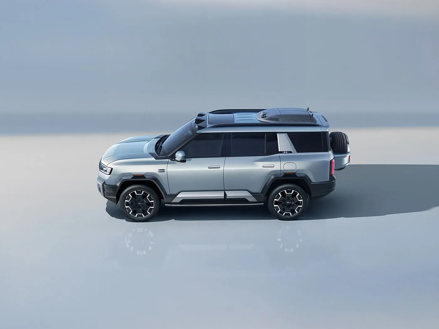 BYD Leopard 8 Lüks PHEV SUV 505HP Gelişmiş Off-Road SUV 2.0T Bulut Şasi Teknolojisine Sahip Plug-in Hibrit Elektrikli SUV